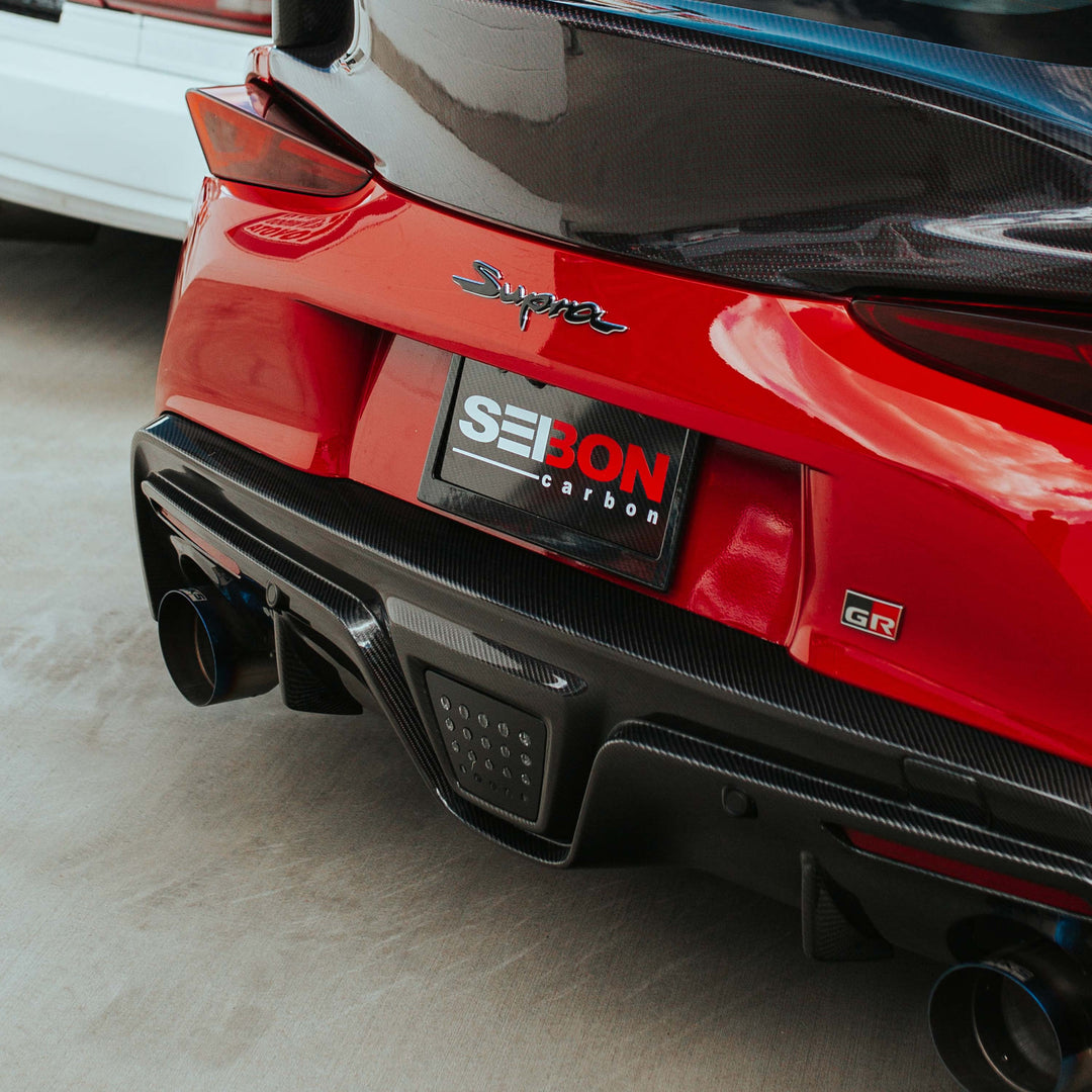 Seibon Carbon fiber license plate - image 2