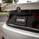 Load image into Gallery viewer, Seibon Carbon fiber license plate frame - 2 Hole - image 2
