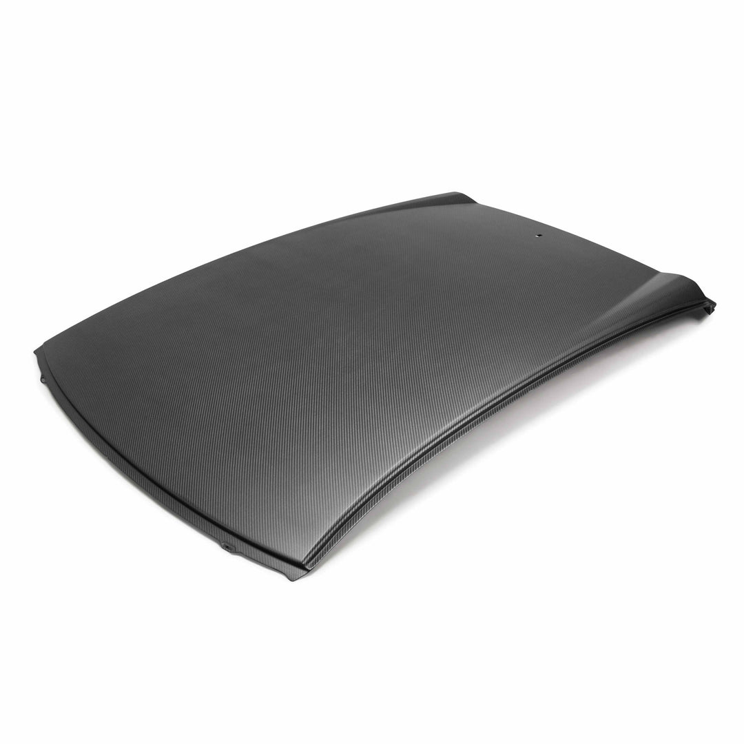 Seibon Dry carbon Fiber roof replacement for 2017-2021 Honda Civic Type R - Matte - image 1