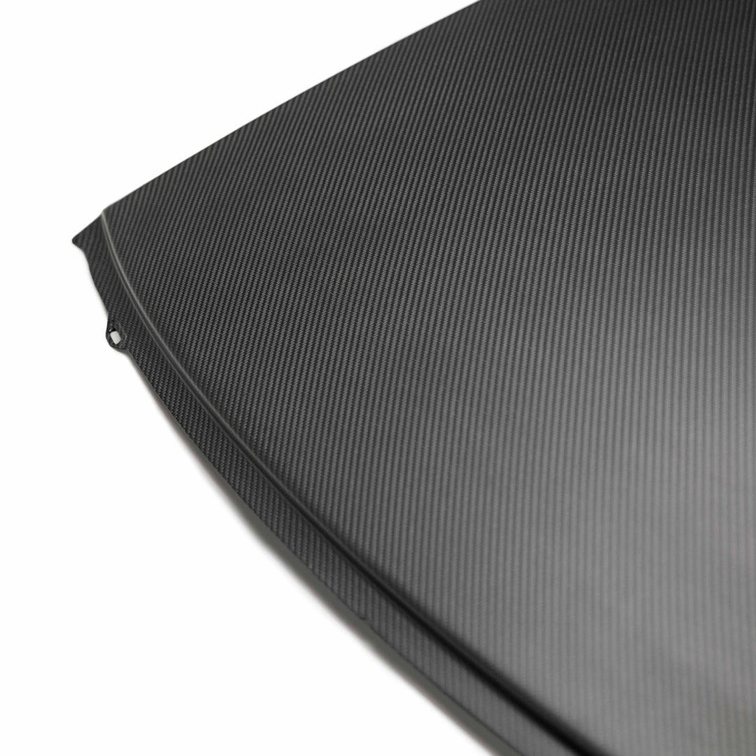 Seibon Dry carbon Fiber roof replacement for 2017-2021 Honda Civic Type R - Matte - image 3