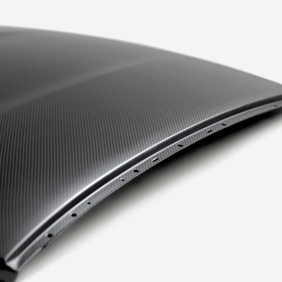 Seibon Dry carbon Fiber roof replacement for 2022-2026 Toyota GR86 / Subaru BRZ - Matte - image 5