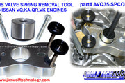 JWT IN-CHASSIS VALVE SPRING COMPRESSOR fits most VQ, KA, QR, & VK engines — AVQ35-SPCOMP