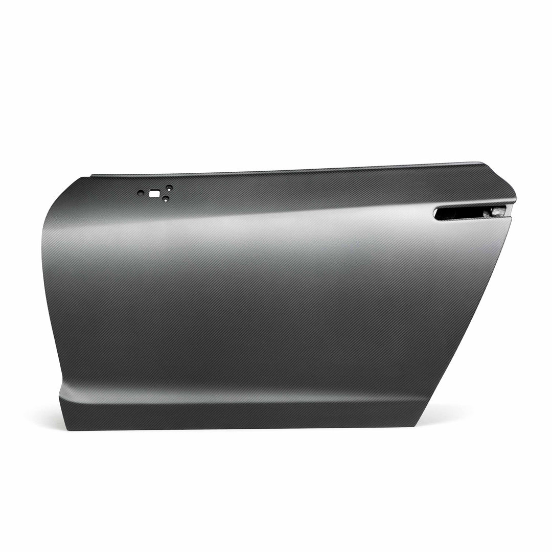 Seibon OEM-style Dry carbon Fiber doors for 2009-2024 Nissan GT-R - Matte - image 1