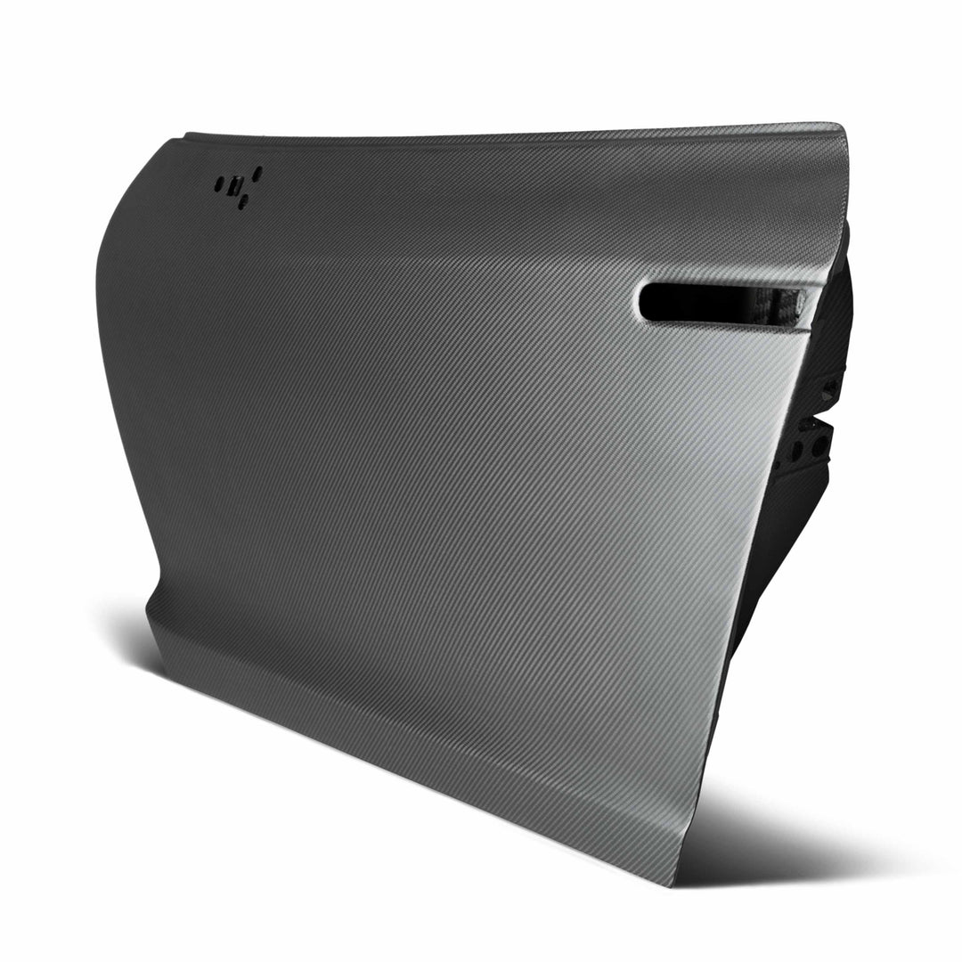 Seibon OEM-style Dry carbon Fiber doors for 2009-2024 Nissan GT-R - Matte - image 2