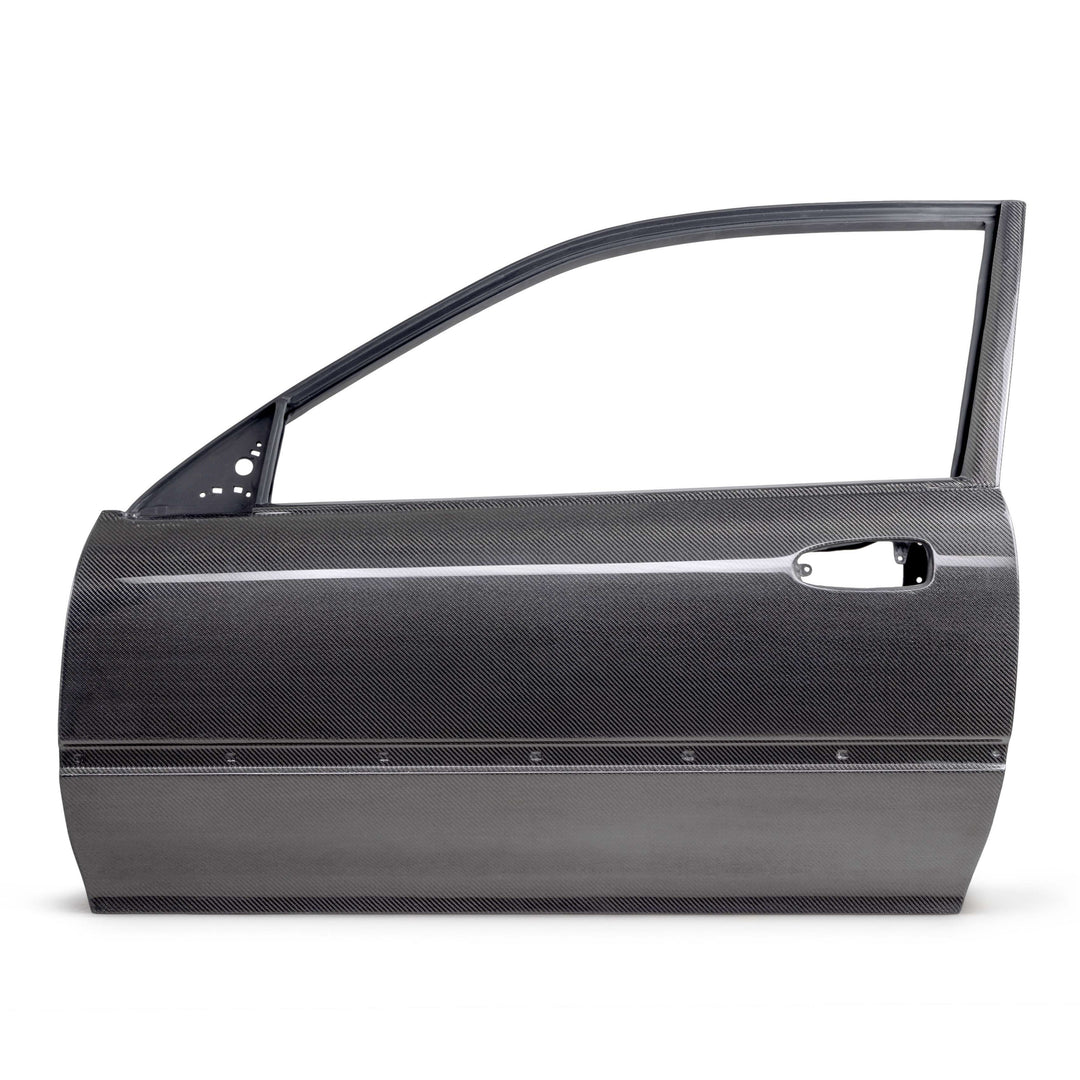 Seibon OEM-Style Carbon Fiber doors for 1992-1995 Honda Civic Coupe - image 1