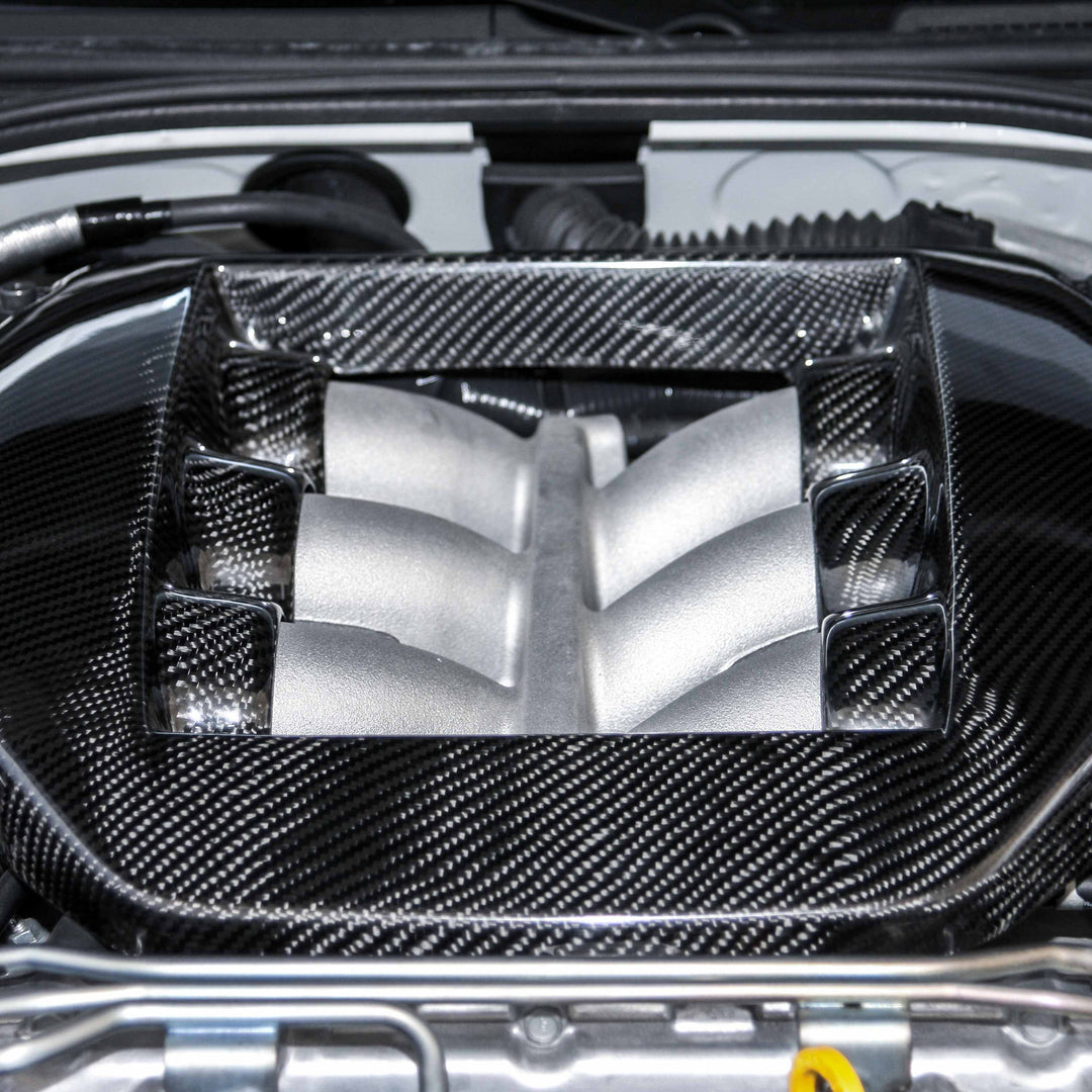 Seibon OEM-Style Carbon Fiber engine cover for 2009-2024 Nissan GT-R - image 6