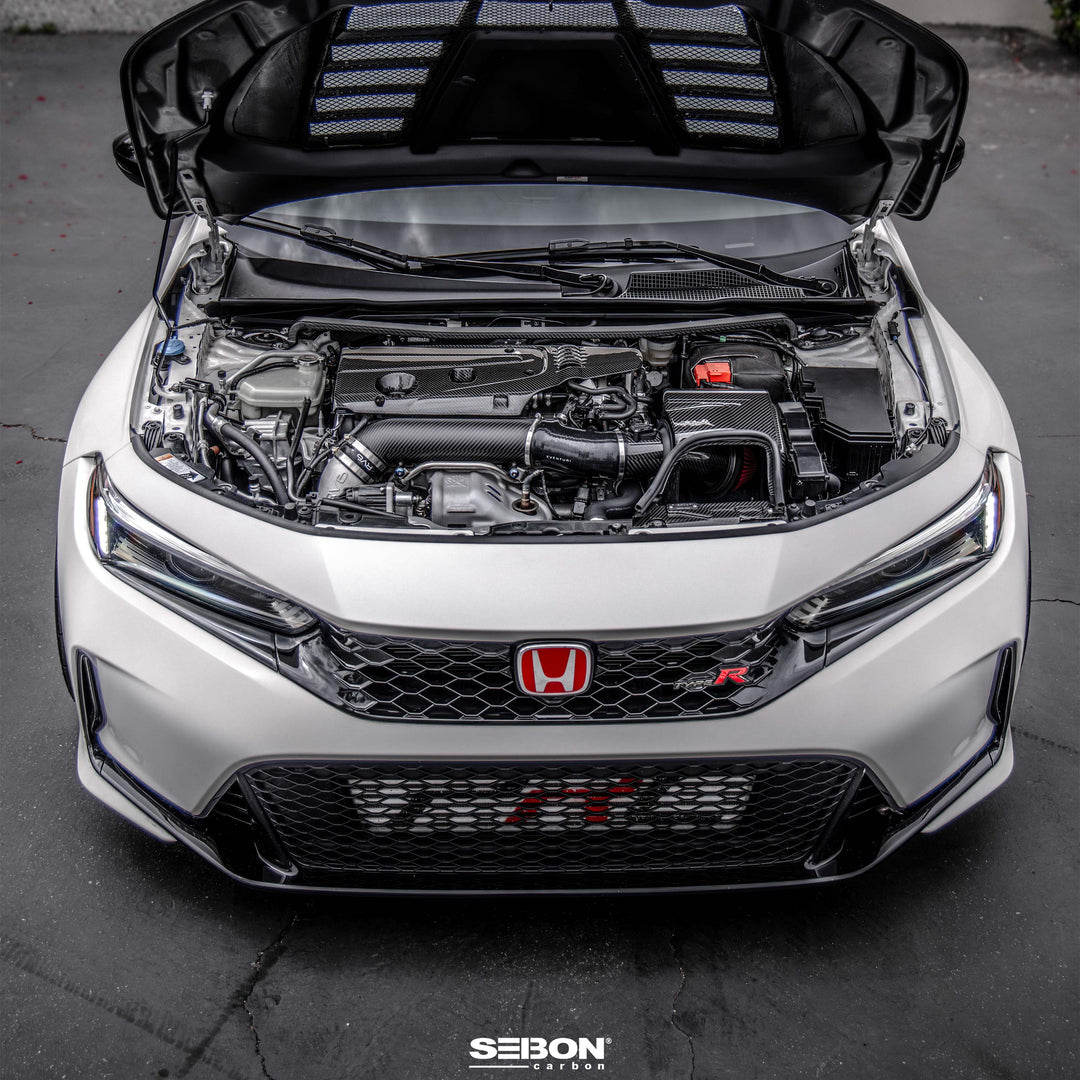 Seibon Carbon Fiber Engine Cover for 2017-2025 Honda Civic Type R - image 9