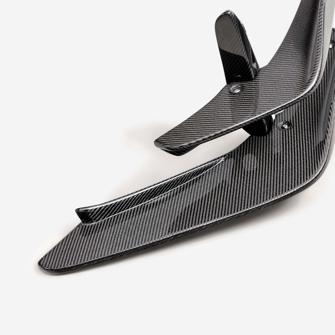 Seibon Carbon fiber Front Bumper Canards for 2023-2026 Honda Civic Type R - image 6