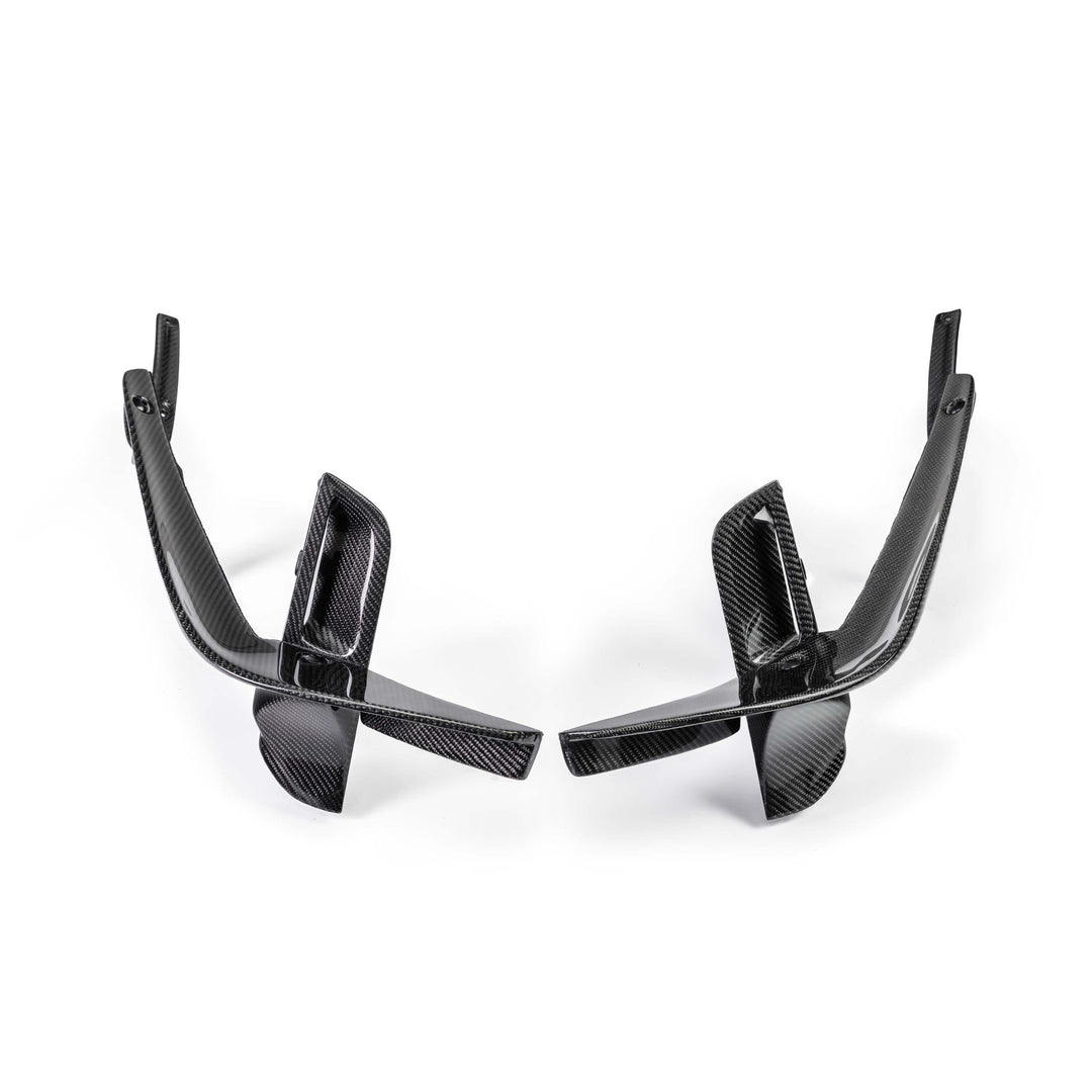 Seibon Carbon Fiber Front Bumper Canards For 2023-2024 Toyota GR Corolla - image 2