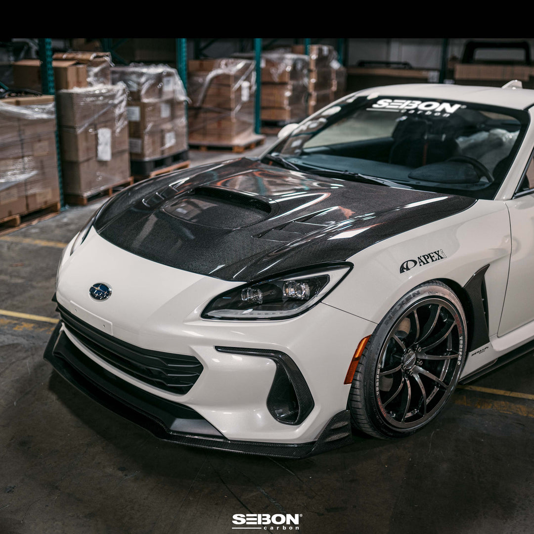 Seibon Carbon fiber front bumper duct for 2022-2026 Subaru BRZ - image 2