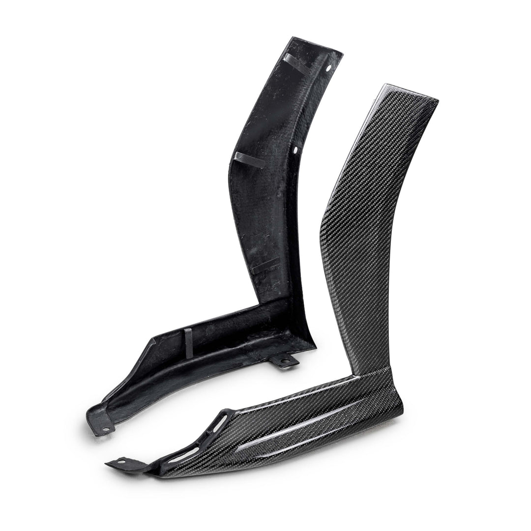 Seibon Carbon fiber front bumper trim for 2022-2026 Subaru WRX - image 3