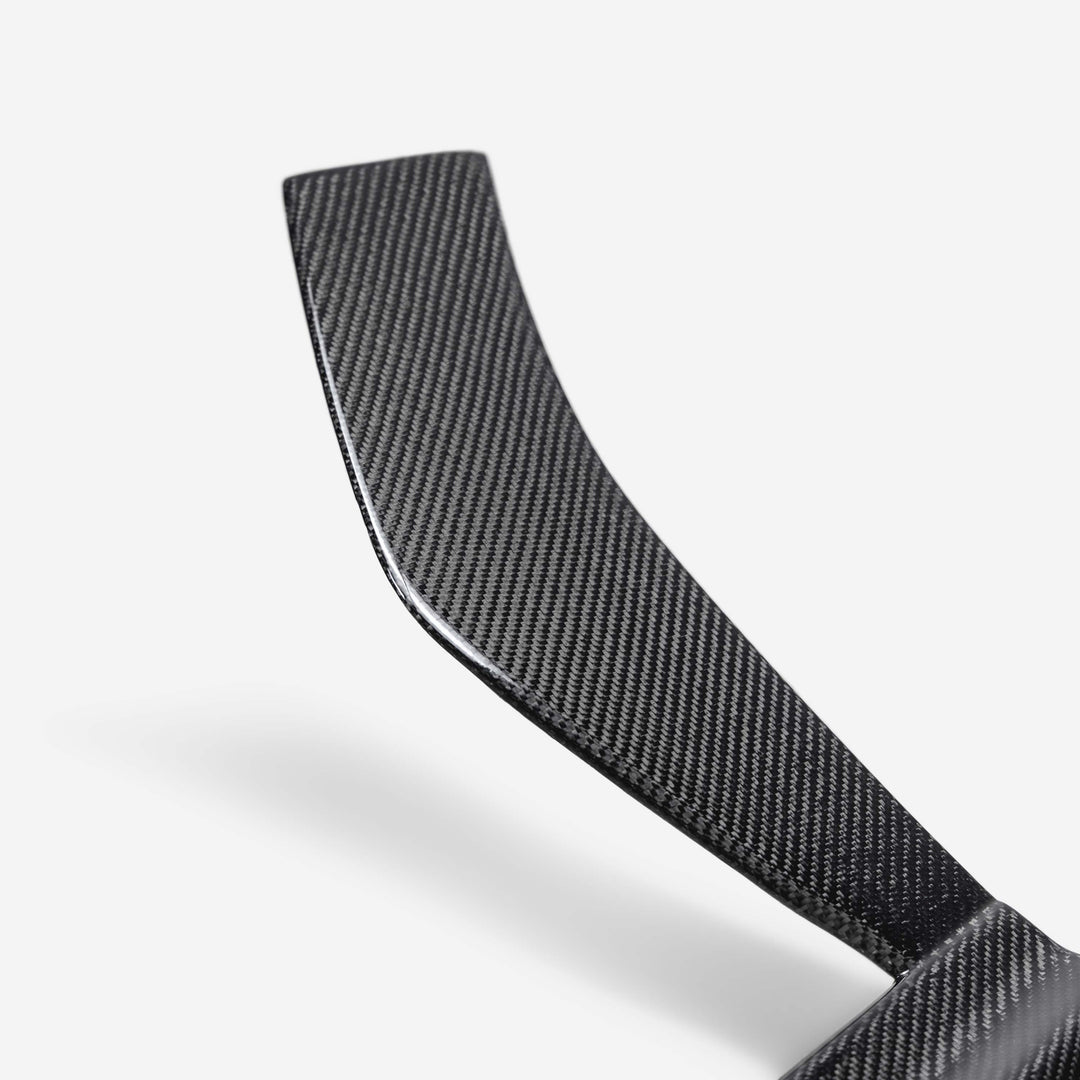 Seibon Carbon fiber front bumper trim for 2022-2026 Subaru WRX - image 4