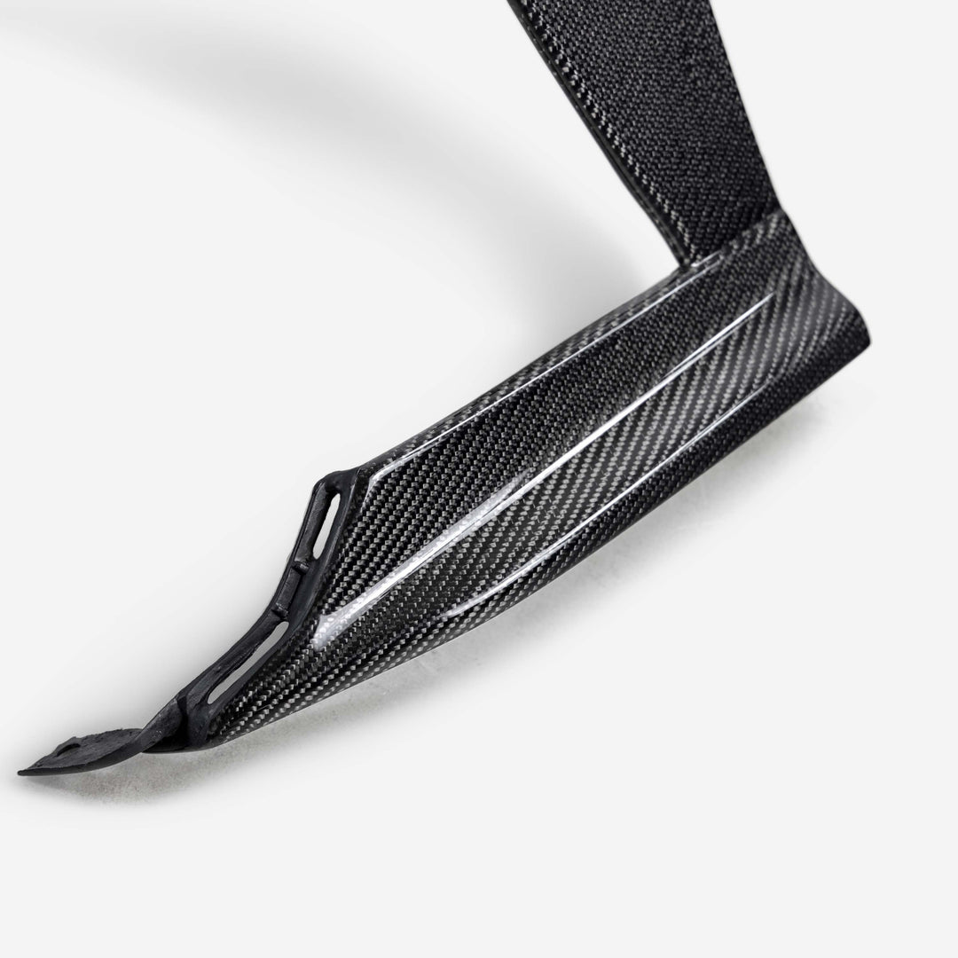 Seibon Carbon fiber front bumper trim for 2022-2026 Subaru WRX - image 5