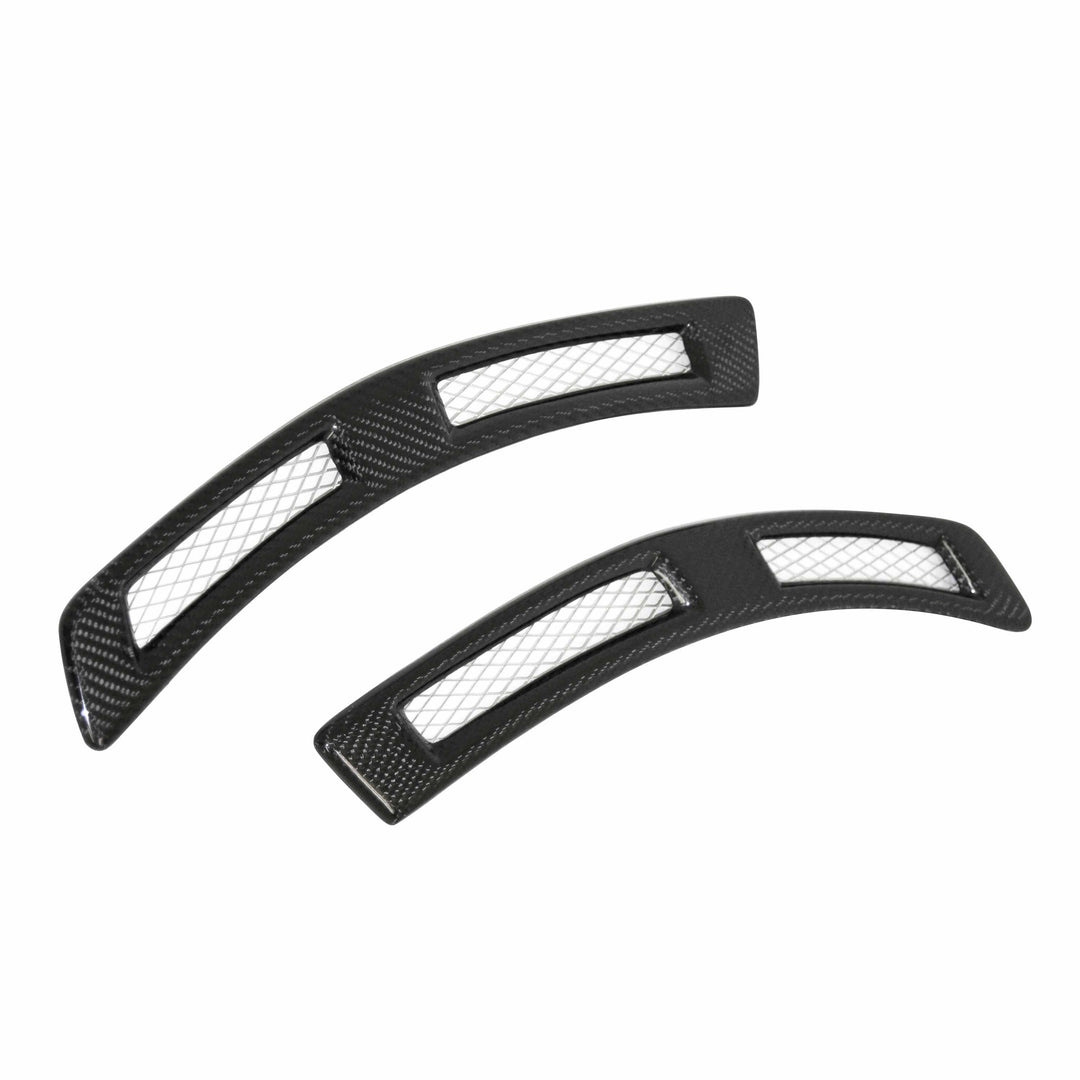 Seibon Carbon fiber fender duct for 2008 -2015 Mitsubishi Lancer EVO X - image 1