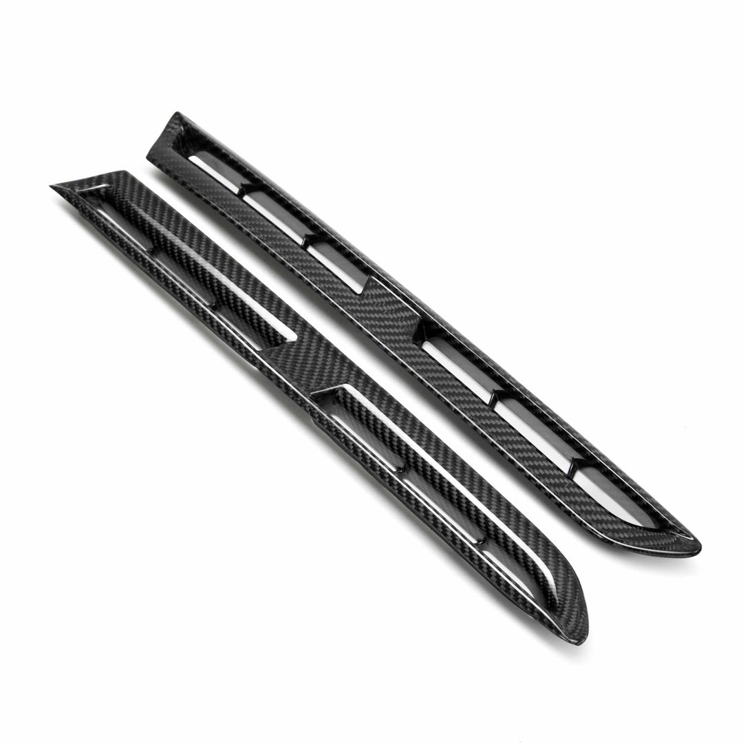 Seibon Carbon fiber front fender ducts for 2009-2024 Nissan GT-R - image 1