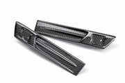 Seibon Carbon fiber fender duct logo for 2009-2014 Nissan GT-R - image 1