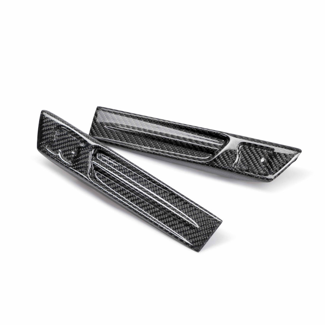 Seibon Carbon fiber fender duct logo for 2009-2014 Nissan GT-R - image 1