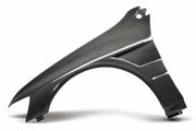 Seibon Carbon fiber fenders for 2003-2006 Mitsubishi Lancer EVO8 (10mm Wider) - image 1