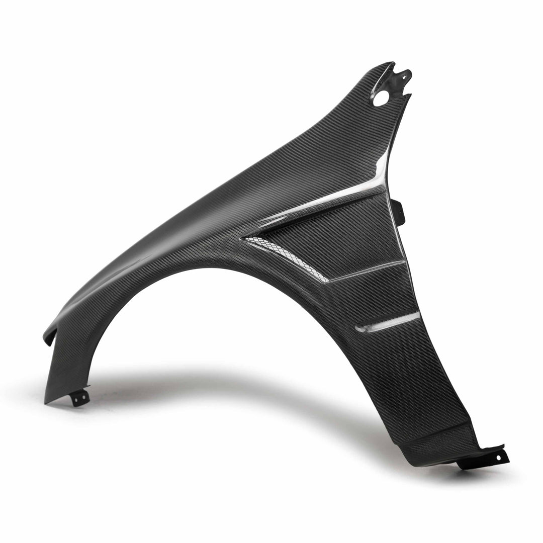 Seibon Carbon fiber fenders for 2003-2006 Mitsubishi Lancer EVO8 (10mm Wider) - image 3