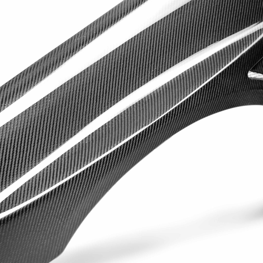 Seibon Carbon fiber fenders for 2006-2007 Subaru Impreza/WRX / STi (10mm Wider) - image 5
