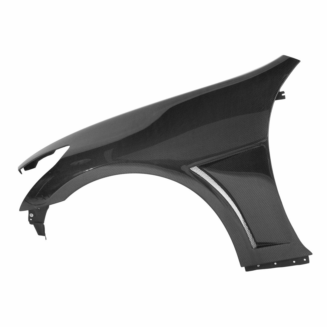 Seibon OEM-Style Carbon Fiber fenders for 2009-2013 Infiniti G37 Sedan - image 1