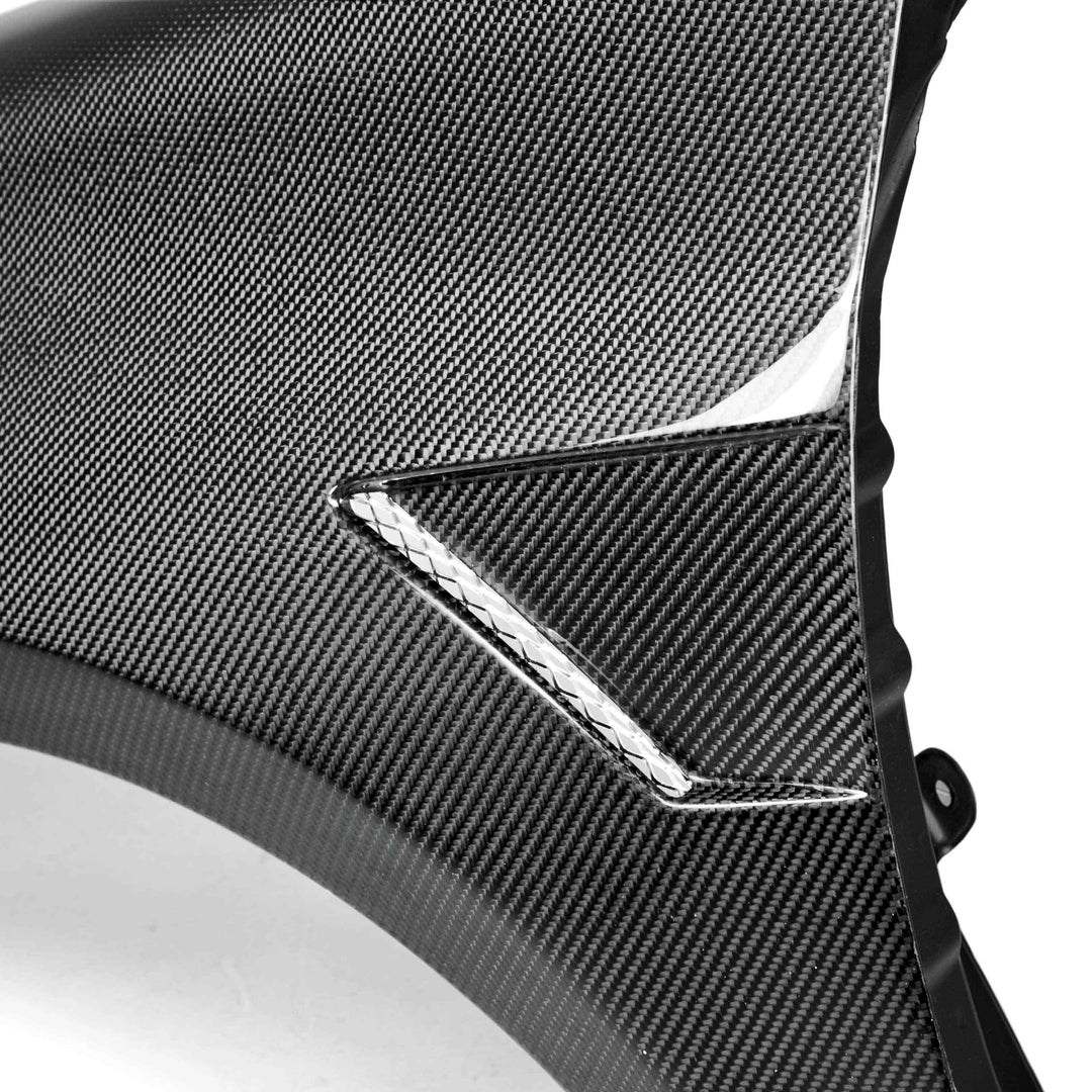 Seibon Carbon fiber fenders for 2010-2014 Volkswagen Golf / GTI (10mm wider) - image 4