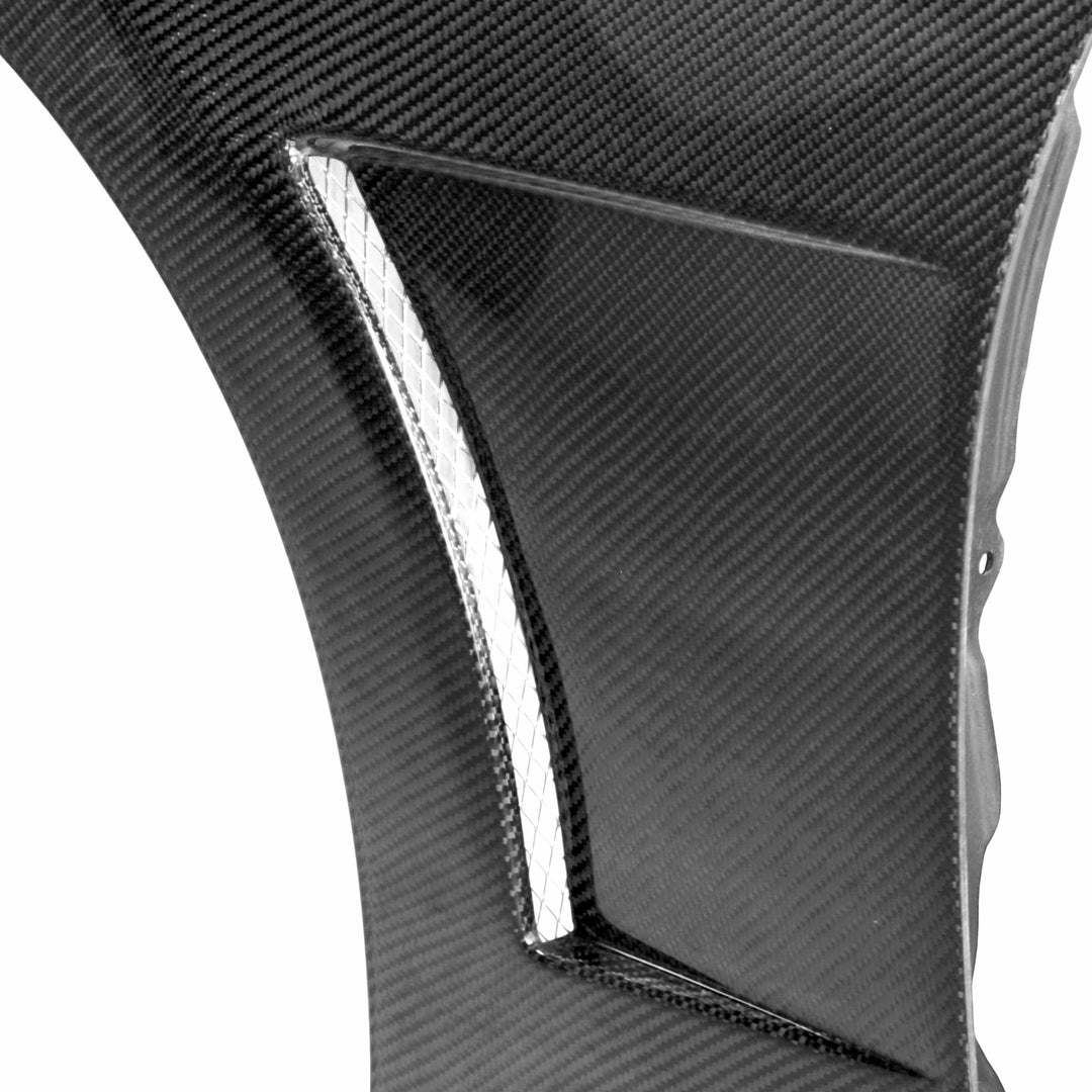 Seibon Carbon fiber fenders for 2013-2020 Scion FR-S / Toyota 86 / Subaru BRZ (10mm Wider) - image 4