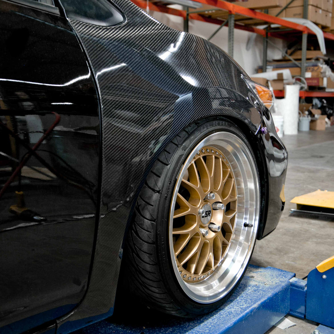 Seibon Carbon fiber fenders for 2014-2015 Honda Civic Coupe - image 8