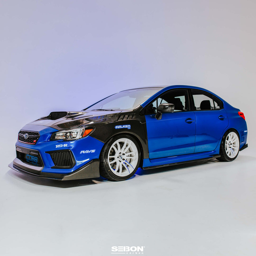 Seibon W-Style Carbon Fiber fenders for 2015-2021 Subaru WRX / STi - image 5