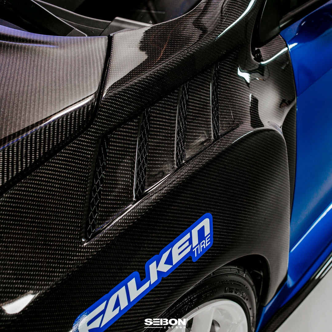 Seibon W-Style Carbon Fiber fenders for 2015-2021 Subaru WRX / STi - image 7