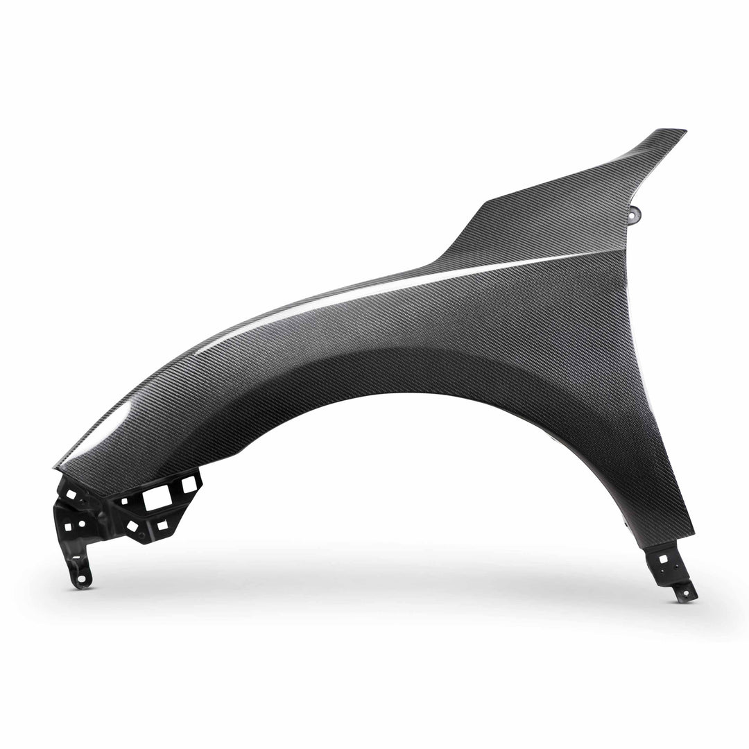 Seibon OEM-Style Carbon Fiber fenders for 2016-2021 Honda Civic Sedan/Hatchback - image 1