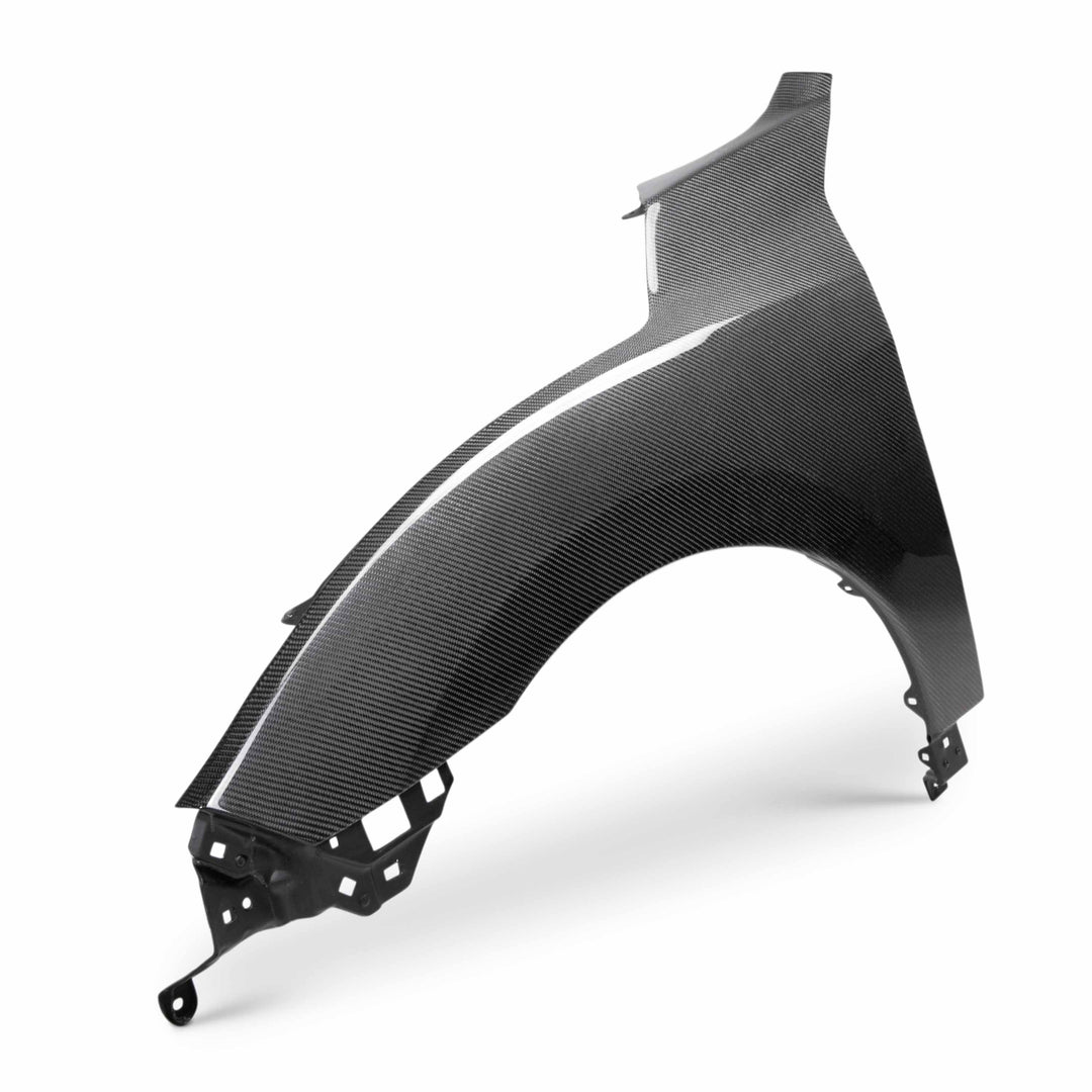 Seibon OEM-Style Carbon Fiber fenders for 2016-2021 Honda Civic Sedan/Hatchback - image 2