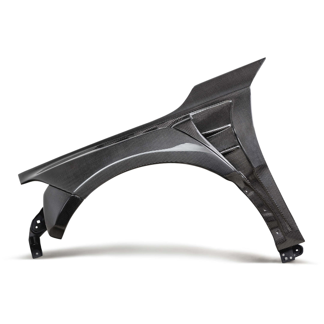 Seibon MB-Style Carbon Fiber Fenders for 2023-2026 Honda Civic Type R (20mm Wider) - image 1