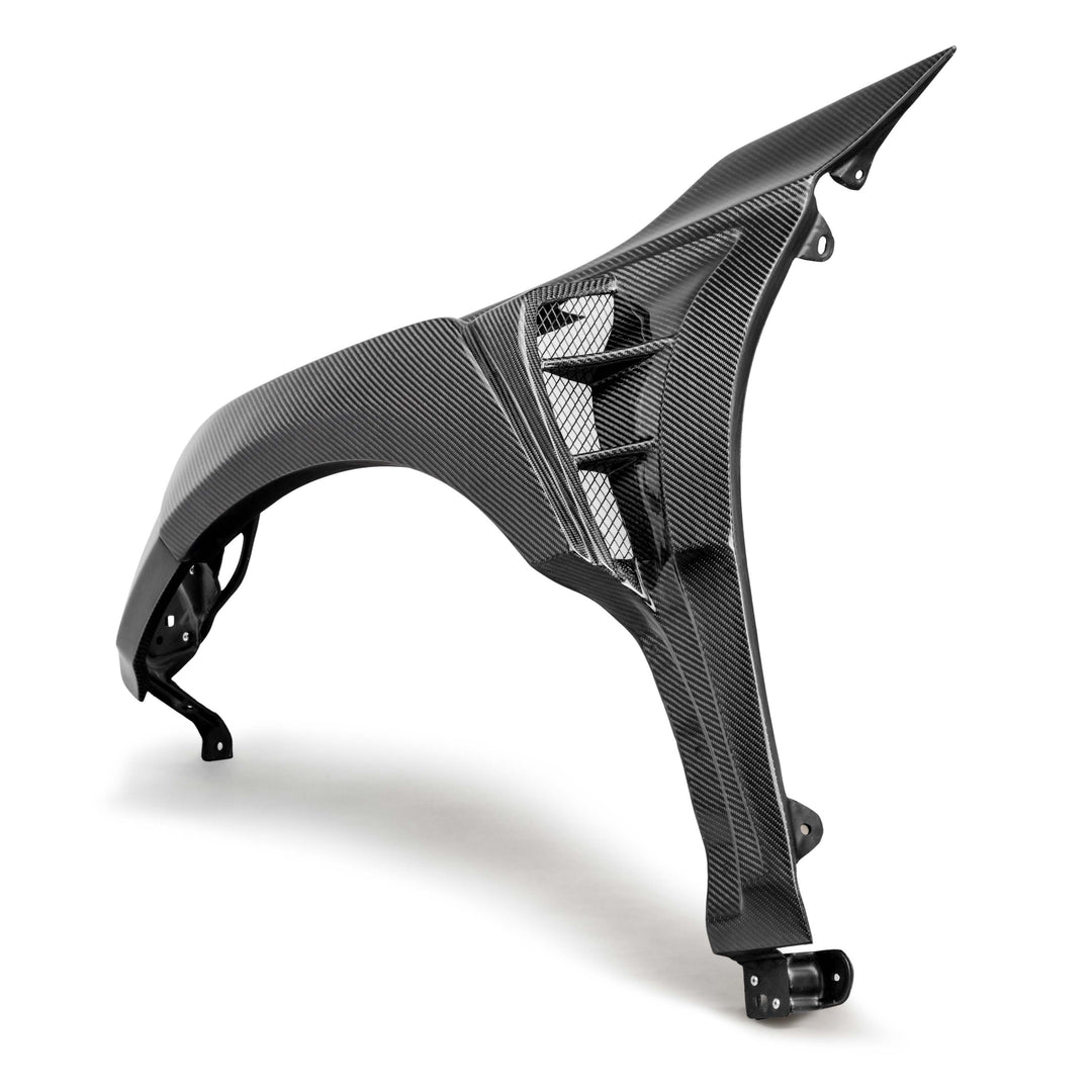 Seibon MB-Style Carbon Fiber Fenders for 2023-2026 Honda Civic Type R (20mm Wider) - image 2