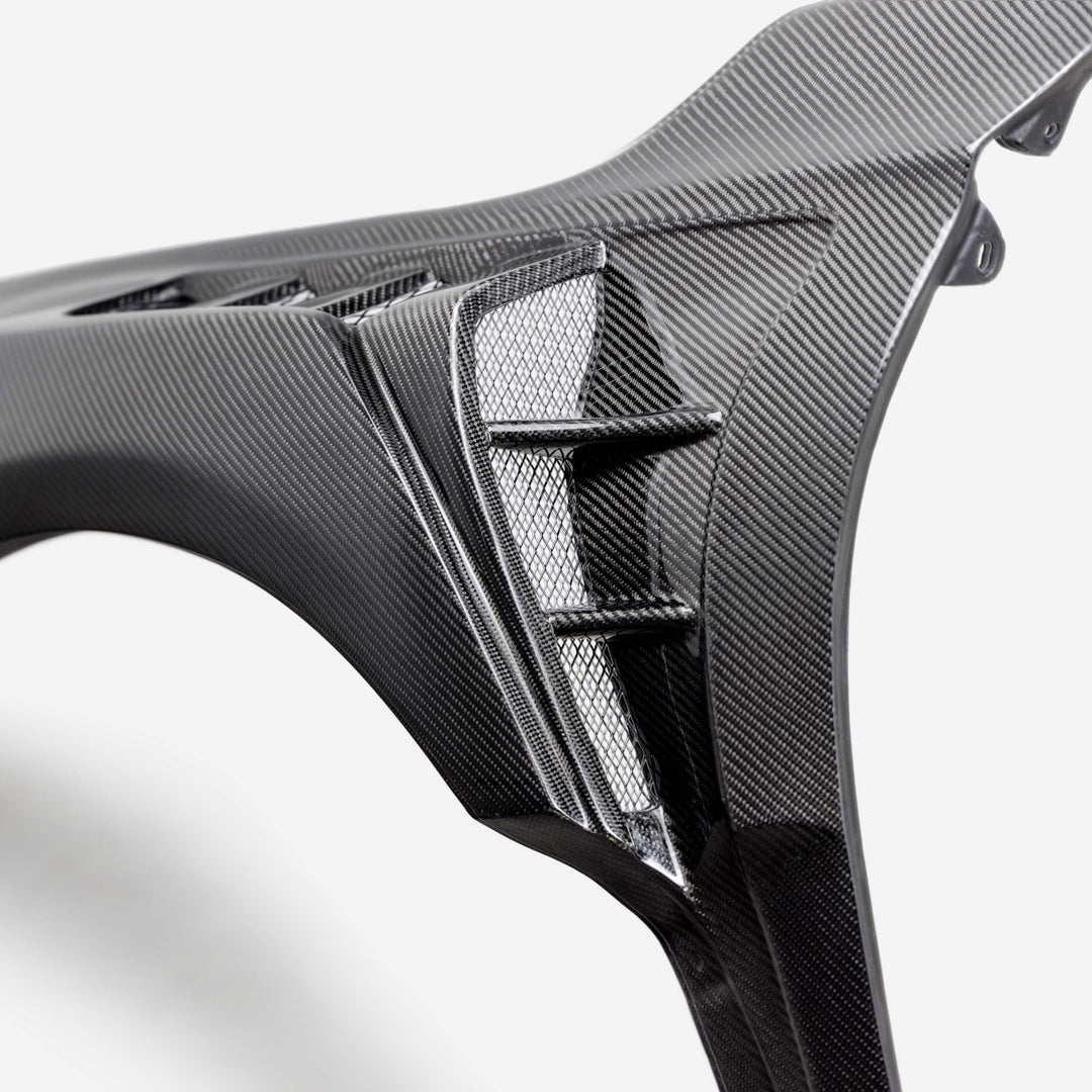 Seibon MB-Style Carbon Fiber Fenders for 2023-2026 Honda Civic Type R (20mm Wider) - image 6