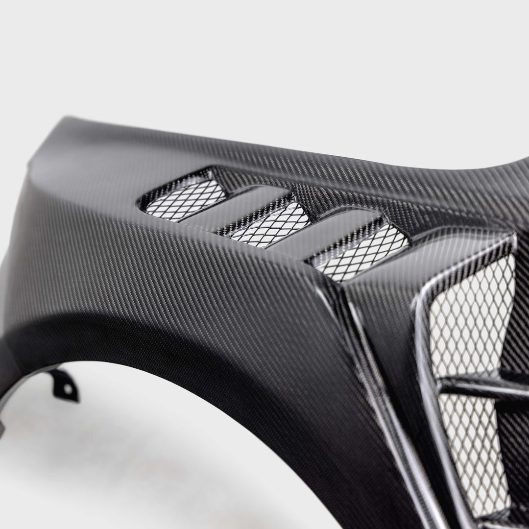 Seibon MB-Style Carbon Fiber Fenders for 2023-2026 Honda Civic Type R (20mm Wider) - image 3
