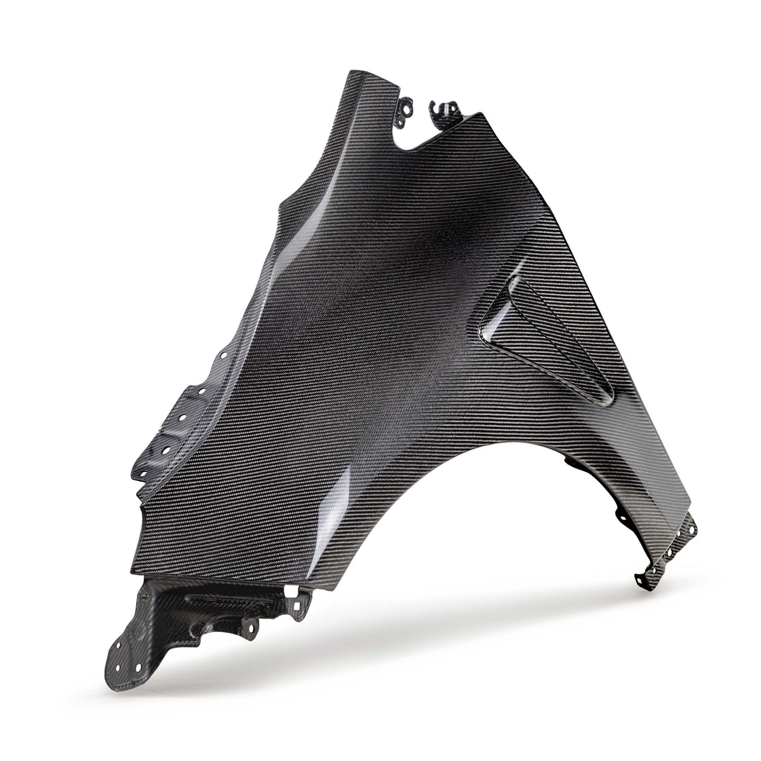 Seibon OEM-style dry carbon Fiber fenders for 2023-2026 Toyota GR Corolla - Gloss - image 3