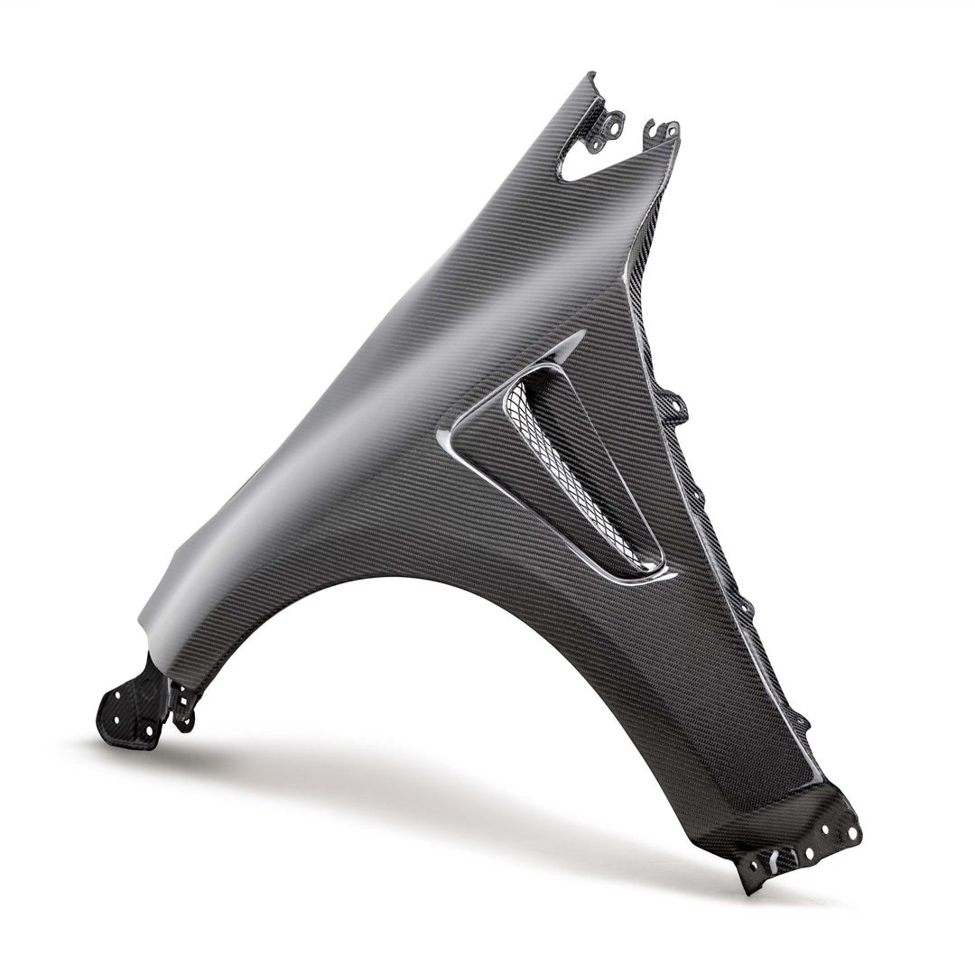 Seibon OEM-style dry carbon Fiber fenders for 2023-2026 Toyota GR Corolla - Gloss - image 4