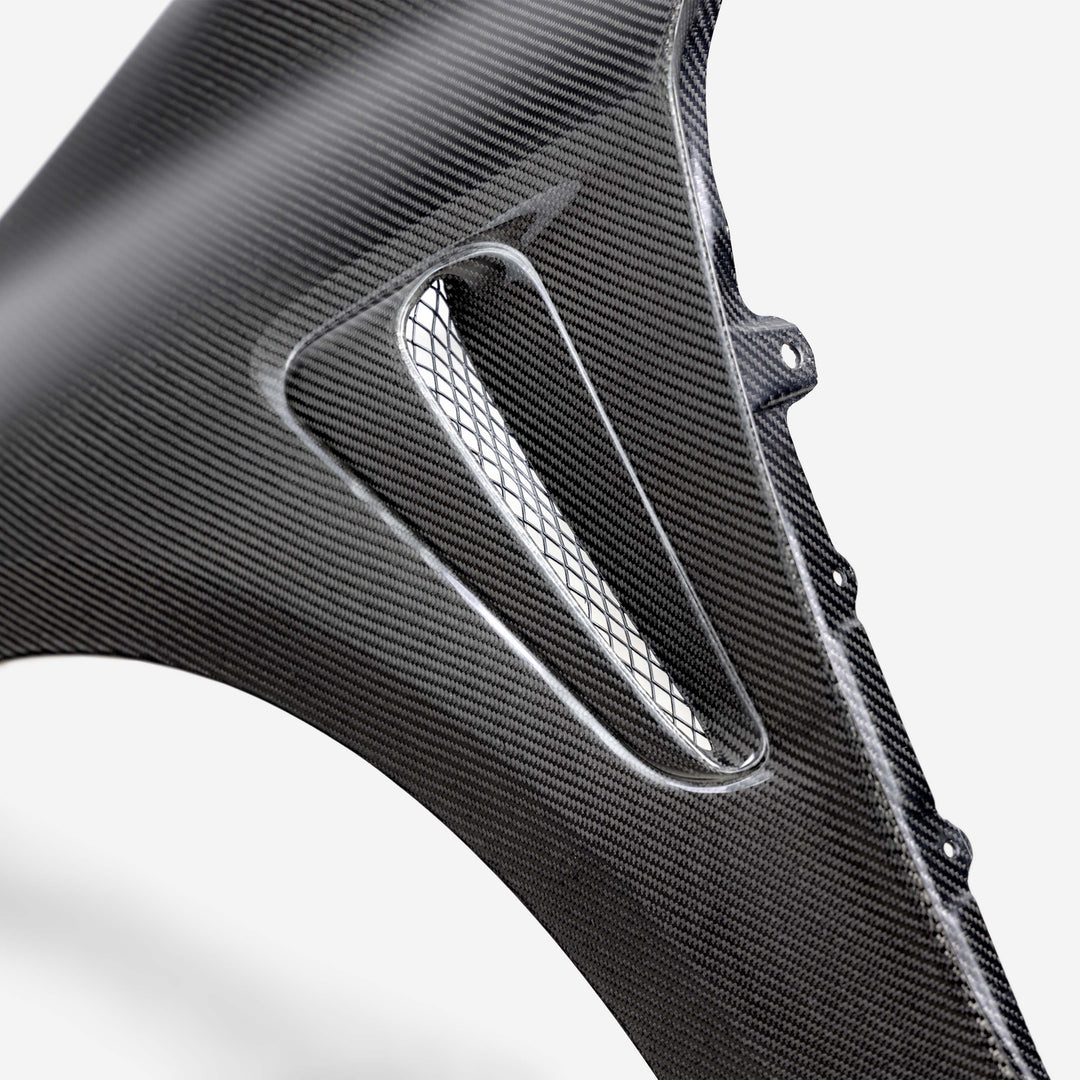 Seibon OEM-style dry carbon Fiber fenders for 2023-2026 Toyota GR Corolla - Gloss - image 6