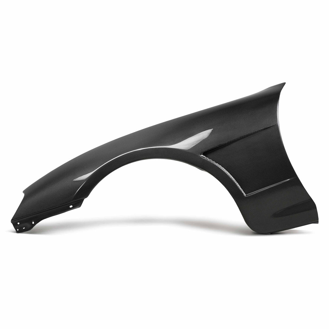 Seibon TV-Style Carbon Fiber fenders for 1993-1998 Toyota Supra (10mm Wider) - image 1