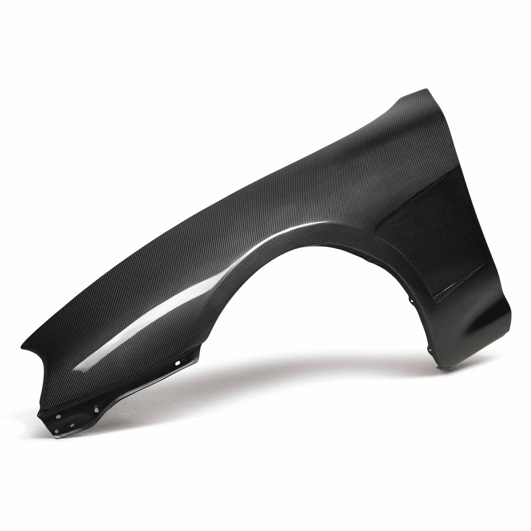 Seibon TV-Style Carbon Fiber fenders for 1993-1998 Toyota Supra (10mm Wider) - image 2
