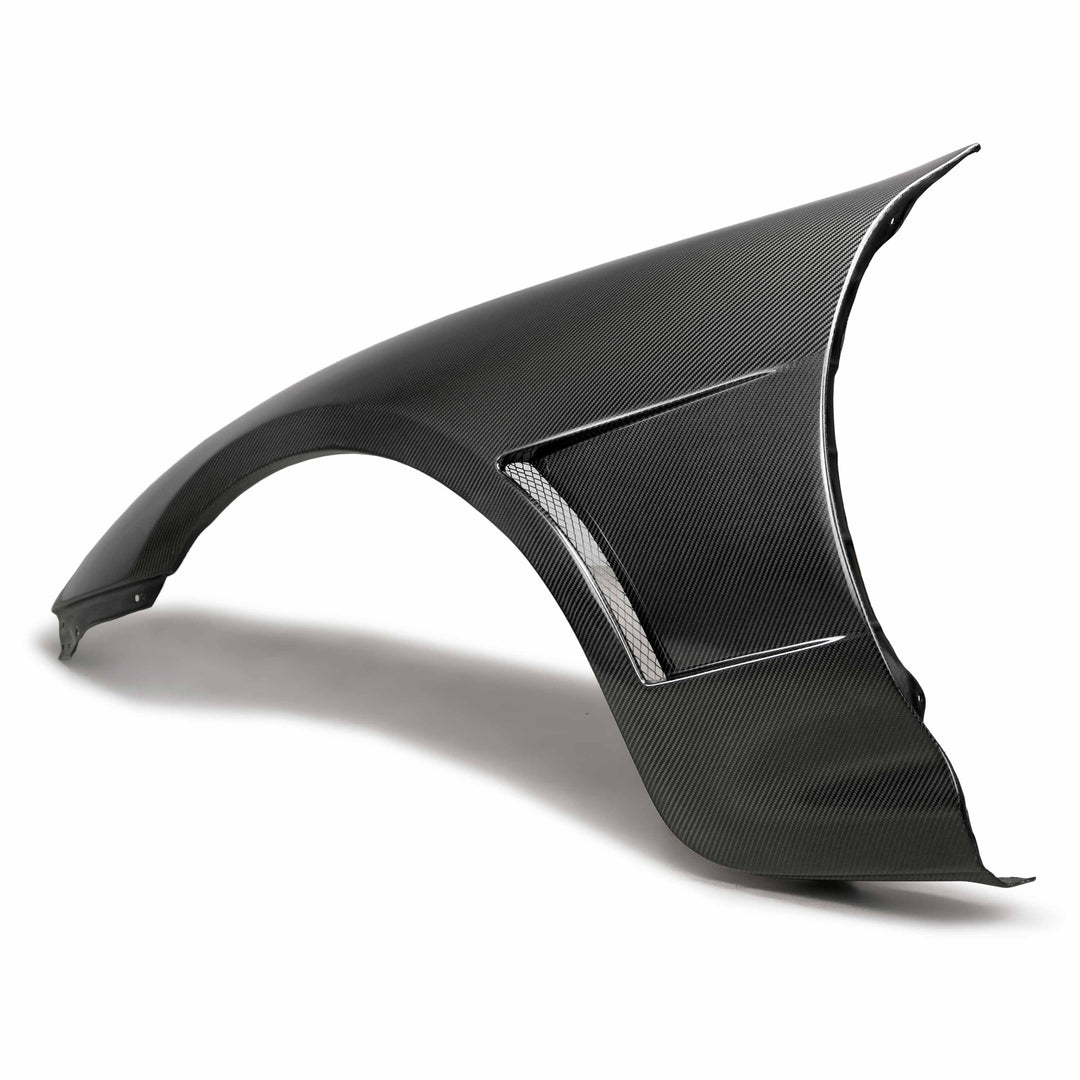 Seibon TV-Style Carbon Fiber fenders for 1993-1998 Toyota Supra (10mm Wider) - image 3