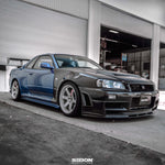 Load image into Gallery viewer, Seibon NSM-Style Carbon Fiber fenders for 1999-2002 Nissan Skyline R34 GT-R - image 11
