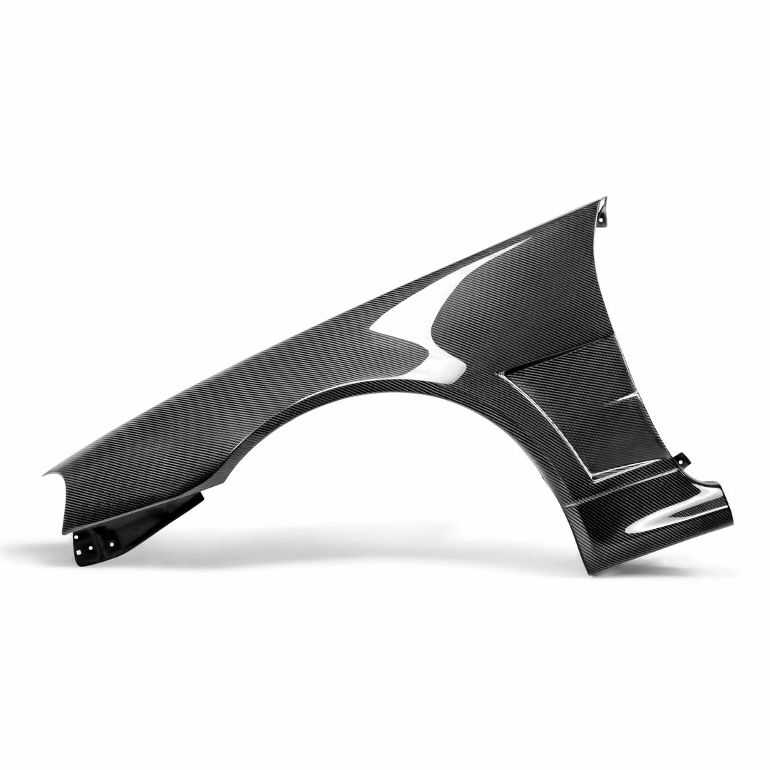 Seibon NSW-Style Carbon Fiber fenders for 1999-2001 Nissan Skyline R34 GT-R (10mm Wider) - image 1