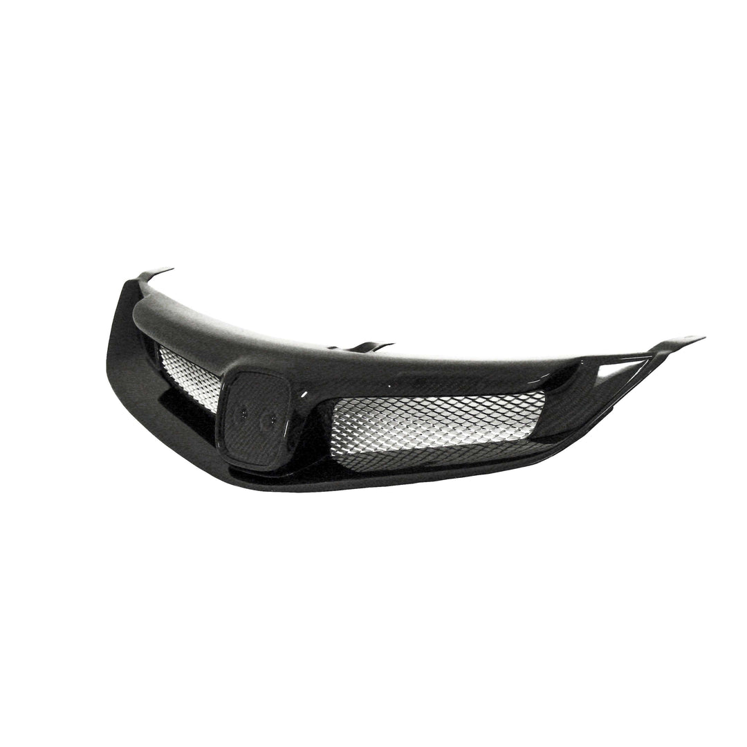 Seibon MG-Style Carbon Fiber Front Grille for 2006-2010 Honda Civic Sedan JDM - image 2