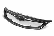 Seibon STI-Style Carbon Fiber Front Grille for 2008-2010 Subaru Impreza WRX STi - image 1