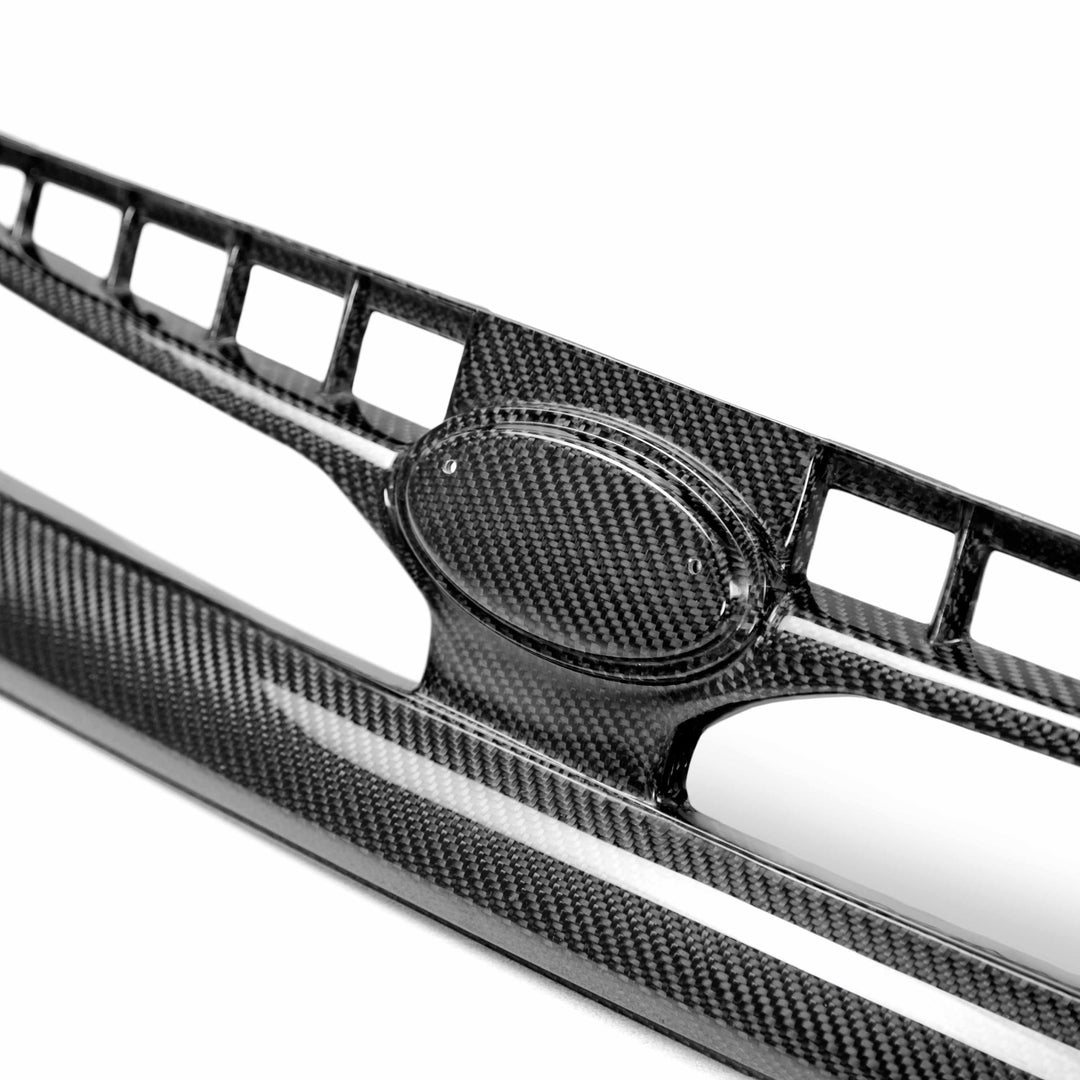 Seibon OEM-Style Carbon Fiber Front Grille for 2015-2017 Subaru WRX / STi - image 3