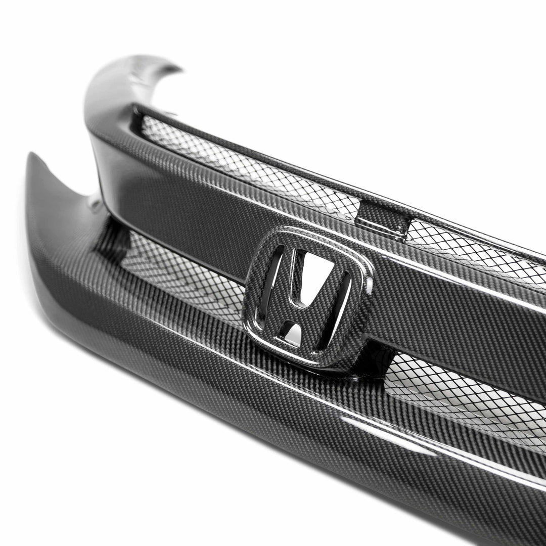 Seibon OEM-Style Carbon Fiber Front Grille for 2016-2021 Honda Civic - image 3
