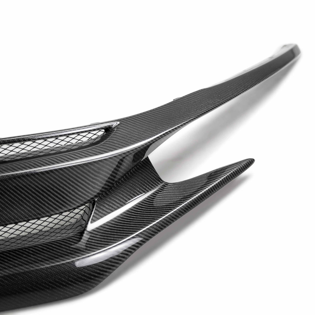 Seibon OEM-Style Carbon Fiber Front Grille for 2016-2021 Honda Civic - image 4