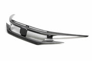 Seibon CV-Style Carbon Fiber Front Grille for 2017-2021 Honda Civic Type R - image 1